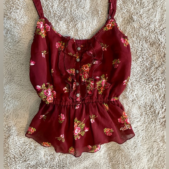 Hollister Tops - Hollister Floral Tank